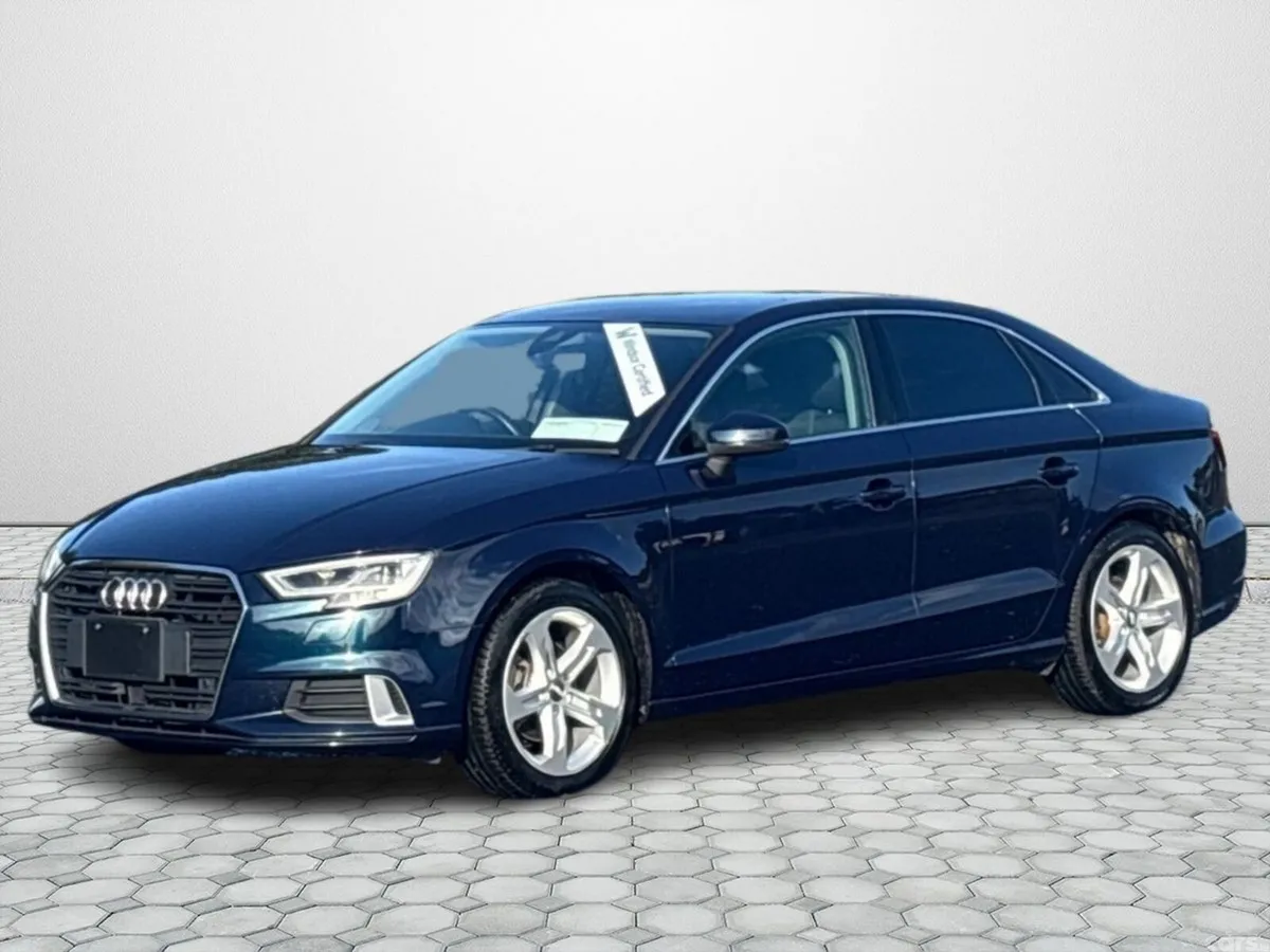Audi A3 Saloon, Petrol, 2018, Blue