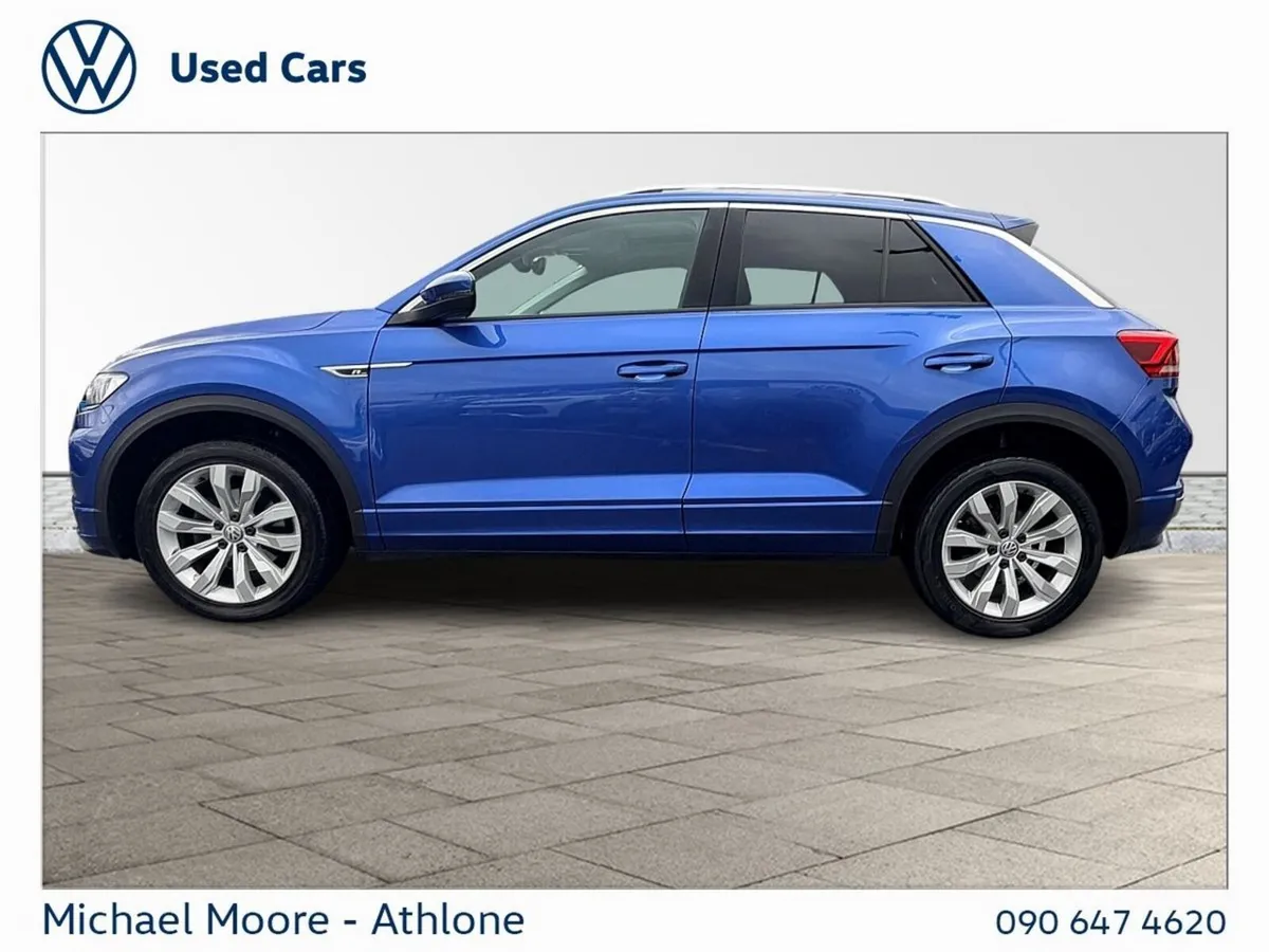 Volkswagen T-Roc SUV, Petrol, 2019, Blue