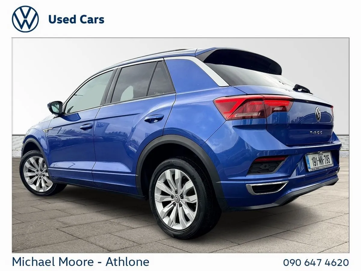 Volkswagen T-Roc SUV, Petrol, 2019, Blue