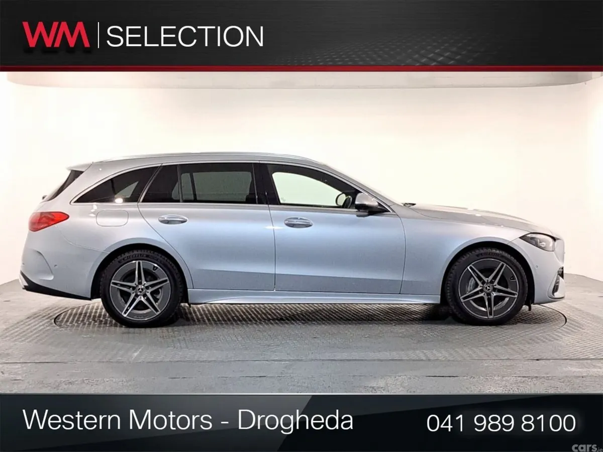 Mercedes-Benz C-Class Estate, Petrol Plug-in Hybrid, 2024, Silver