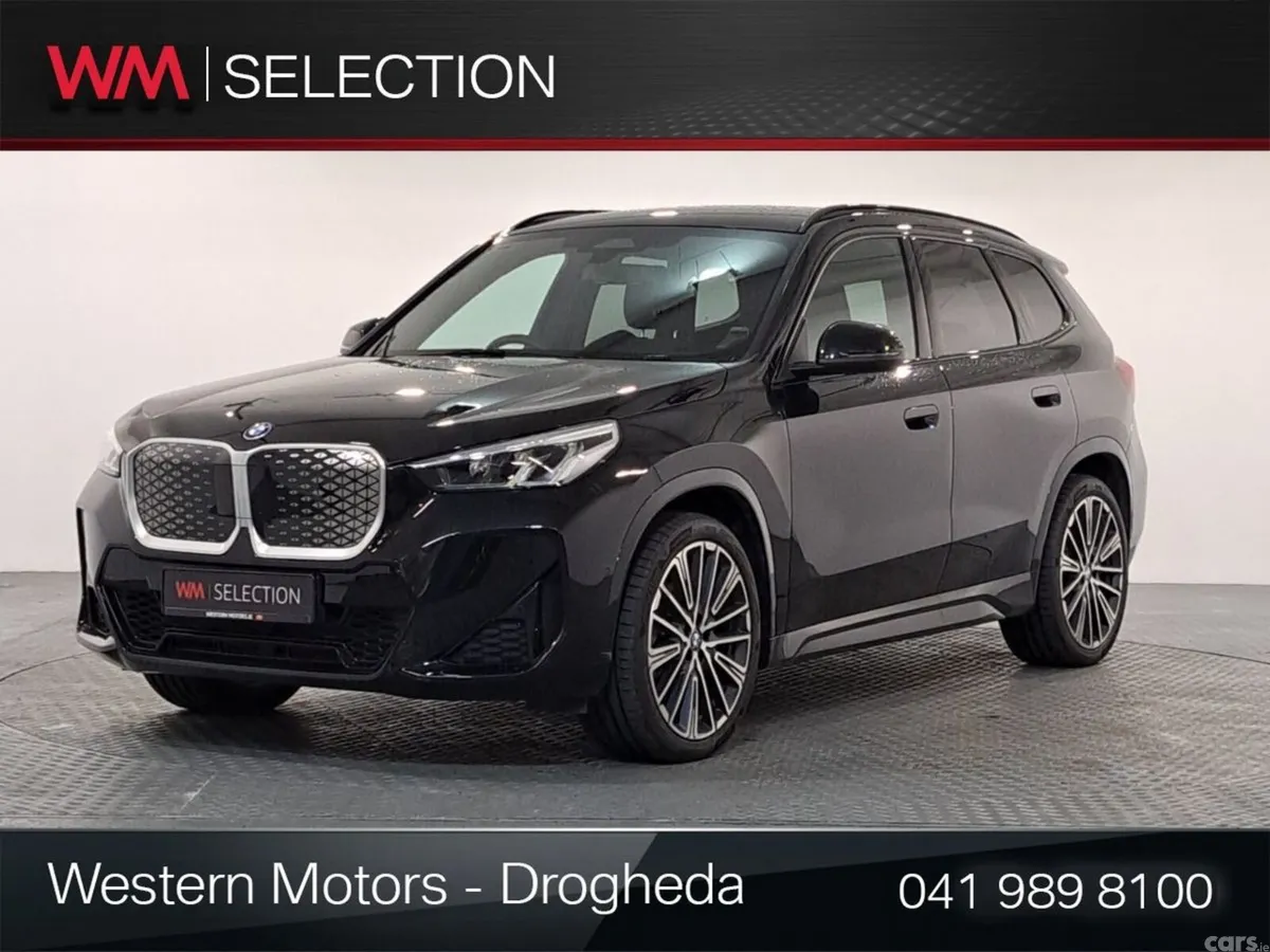 BMW iX1 SUV, Electric, 2026, Black