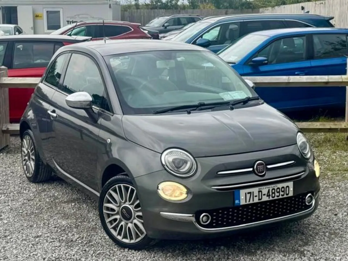 Fiat 500 Hatchback, Petrol, 2017, Grey