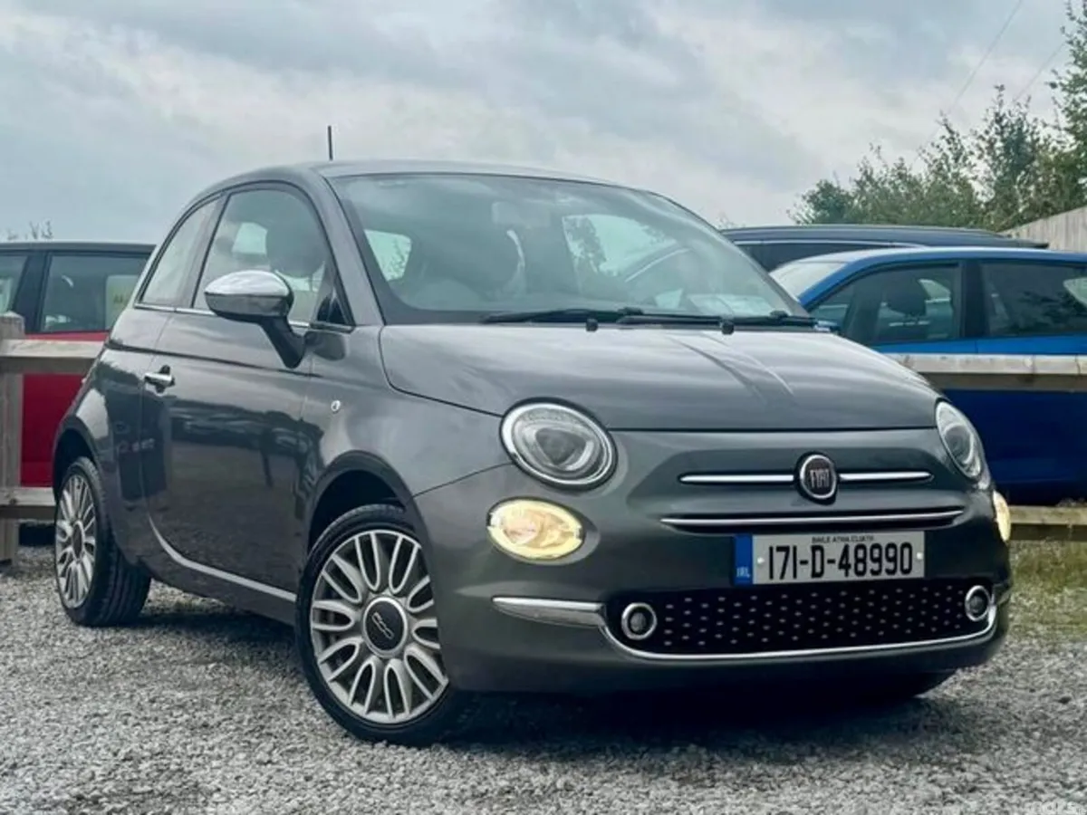 Fiat 500 Hatchback, Petrol, 2017, Grey