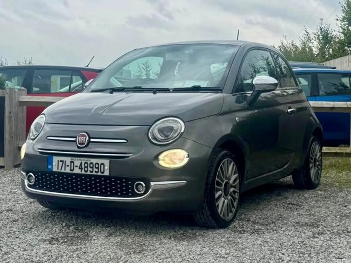 Fiat 500 Hatchback, Petrol, 2017, Grey