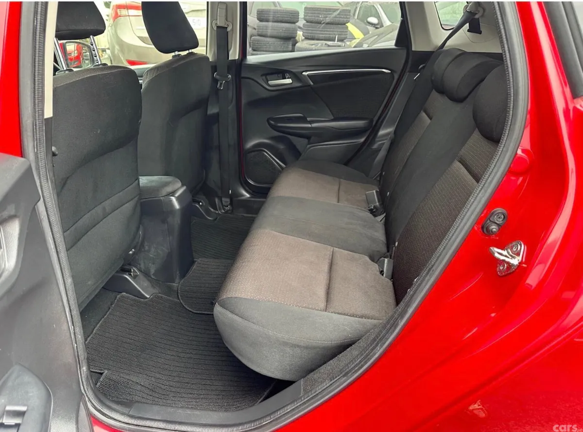 Honda Fit Hatchback, Petrol Hybrid, 2015, Red