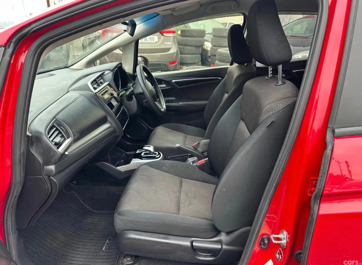 Honda Fit Hatchback, Petrol Hybrid, 2015, Red