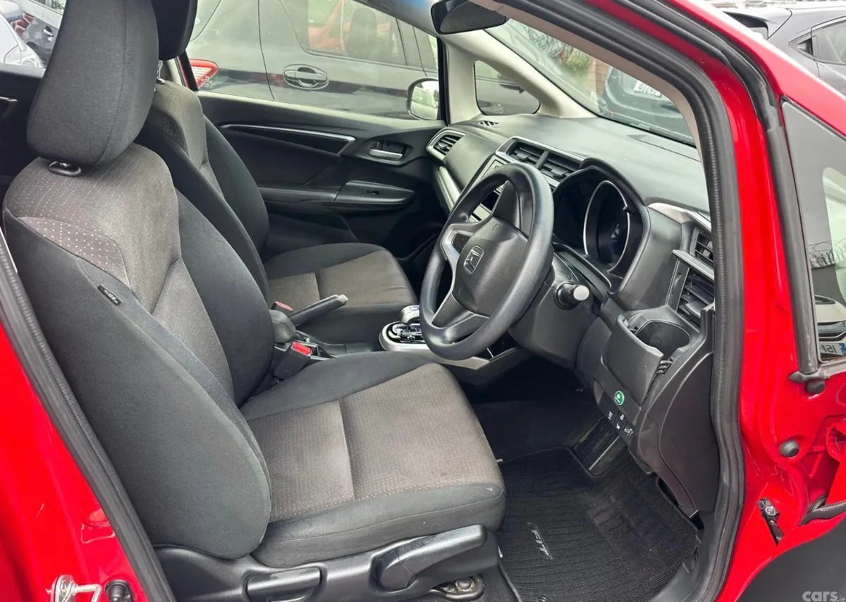 Honda Fit Hatchback, Petrol Hybrid, 2015, Red