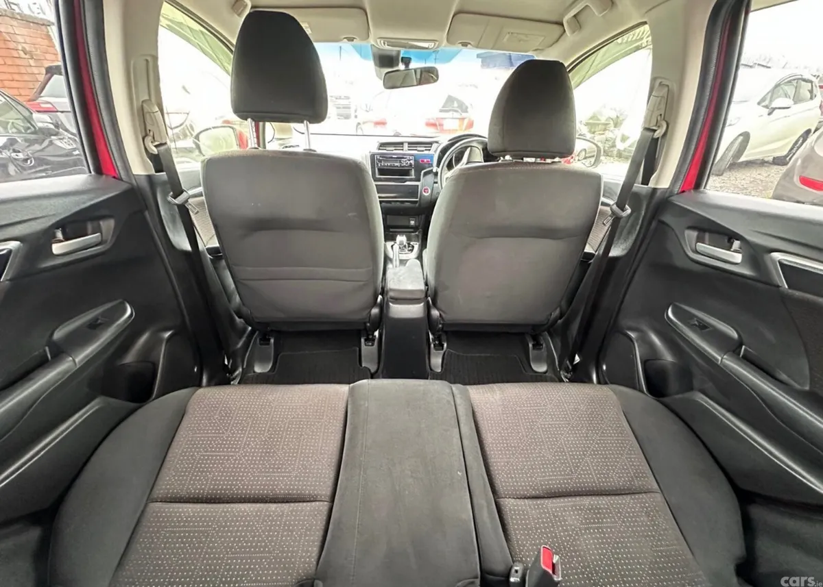 Honda Fit Hatchback, Petrol Hybrid, 2015, Red