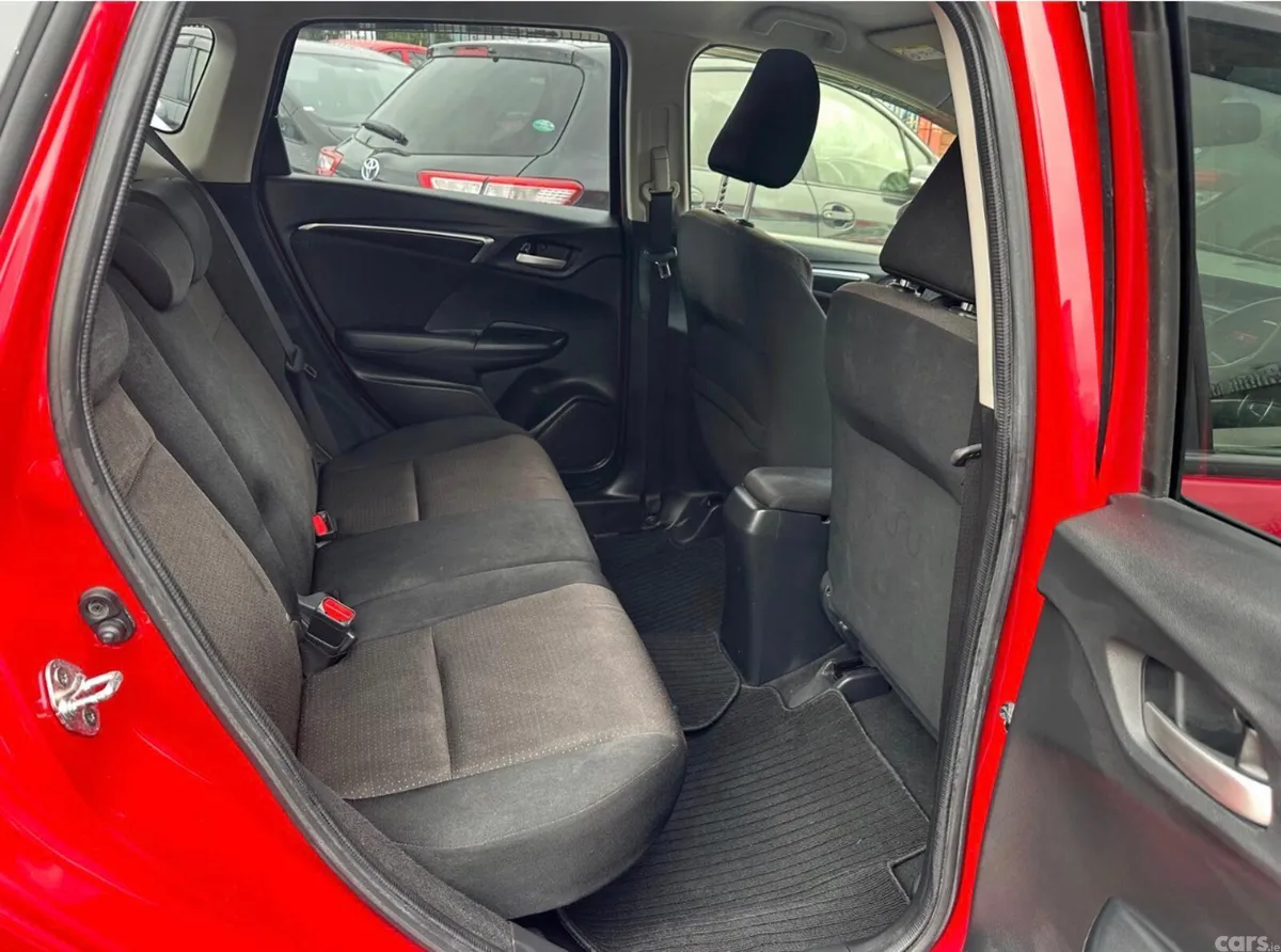 Honda Fit Hatchback, Petrol Hybrid, 2015, Red