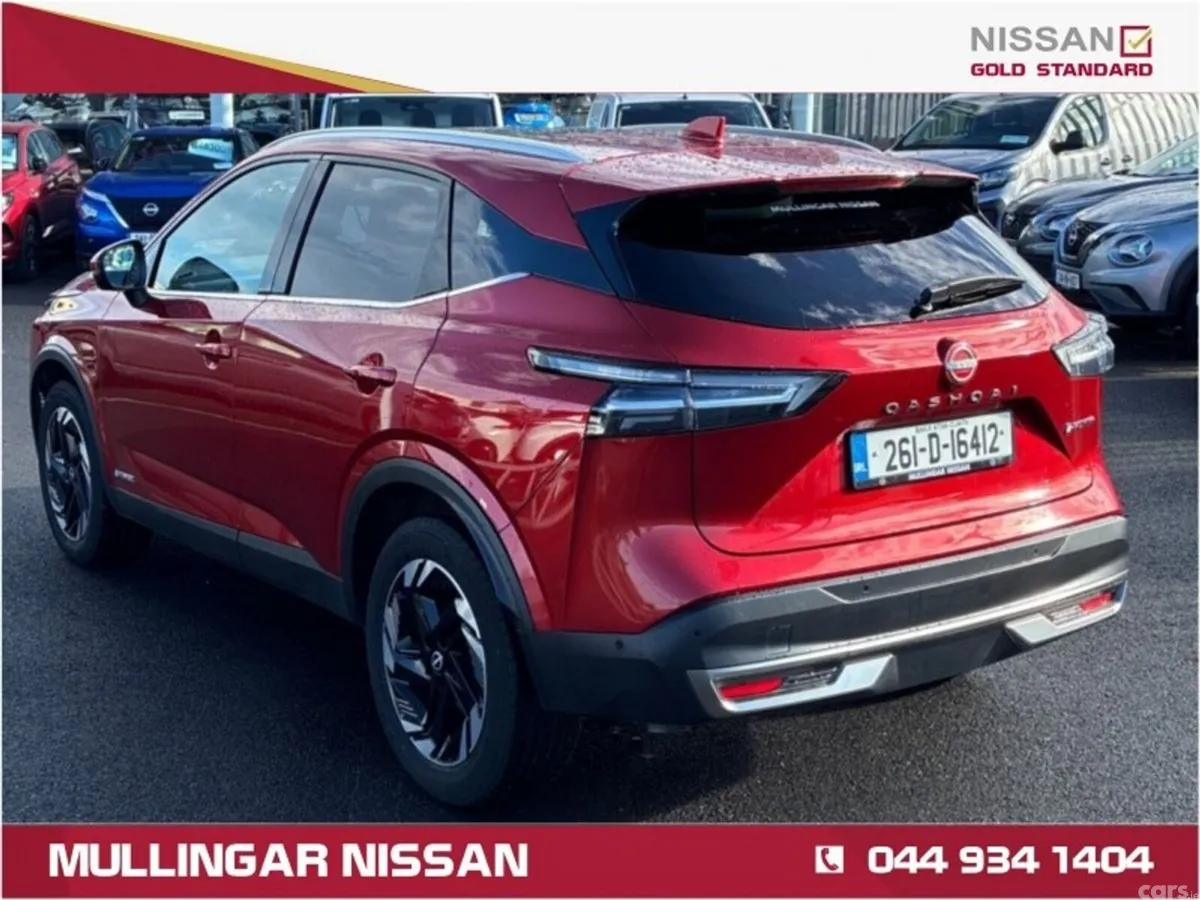 Nissan Qashqai MPV, Petrol Hybrid, 2026, Red