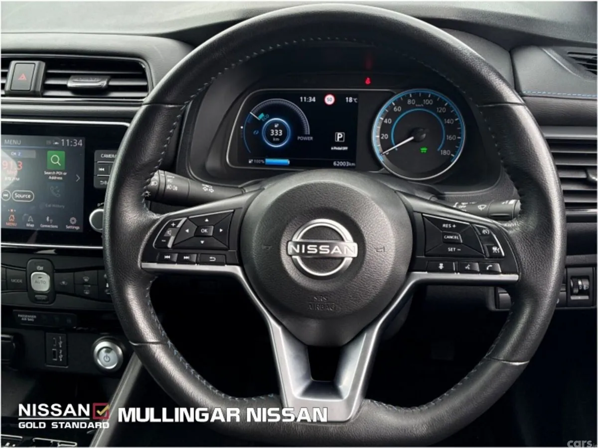 Nissan Leaf Hatchback, Electric, 2022, White