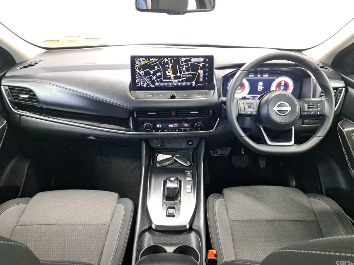 Nissan Qashqai SUV, Petrol Hybrid, 2024, Red