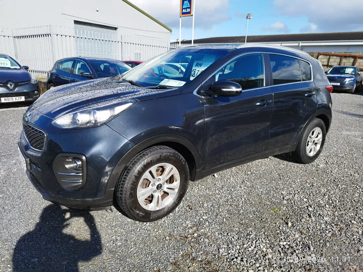 Kia Sportage SUV, Diesel, 2018, Black
