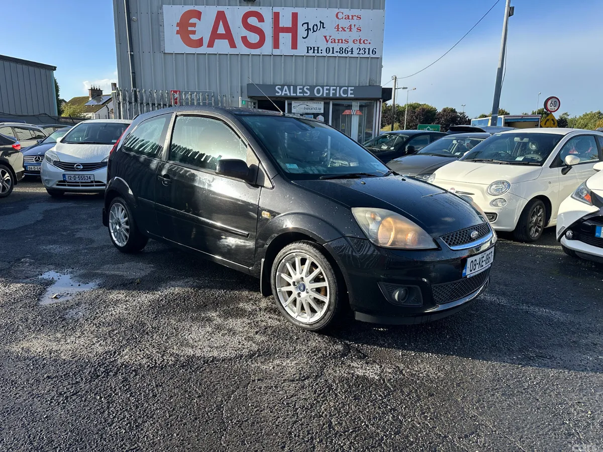 Ford Fiesta Hatchback, Petrol, 2008, Black