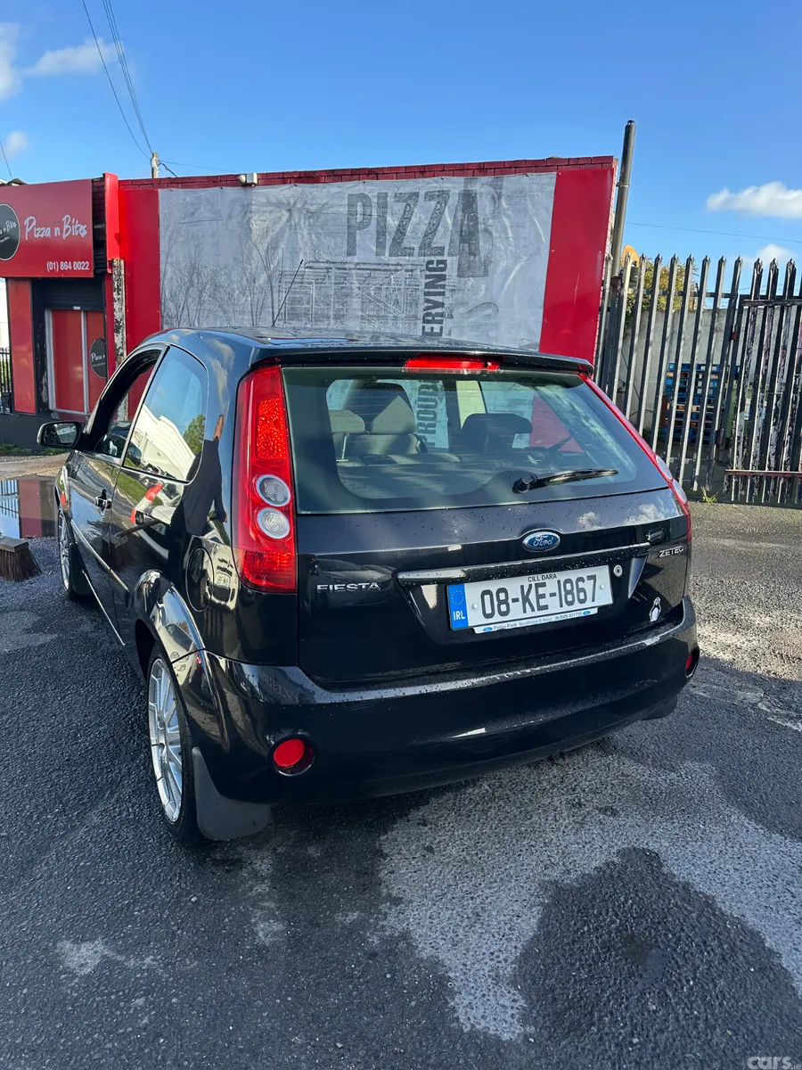 Ford Fiesta Hatchback, Petrol, 2008, Black