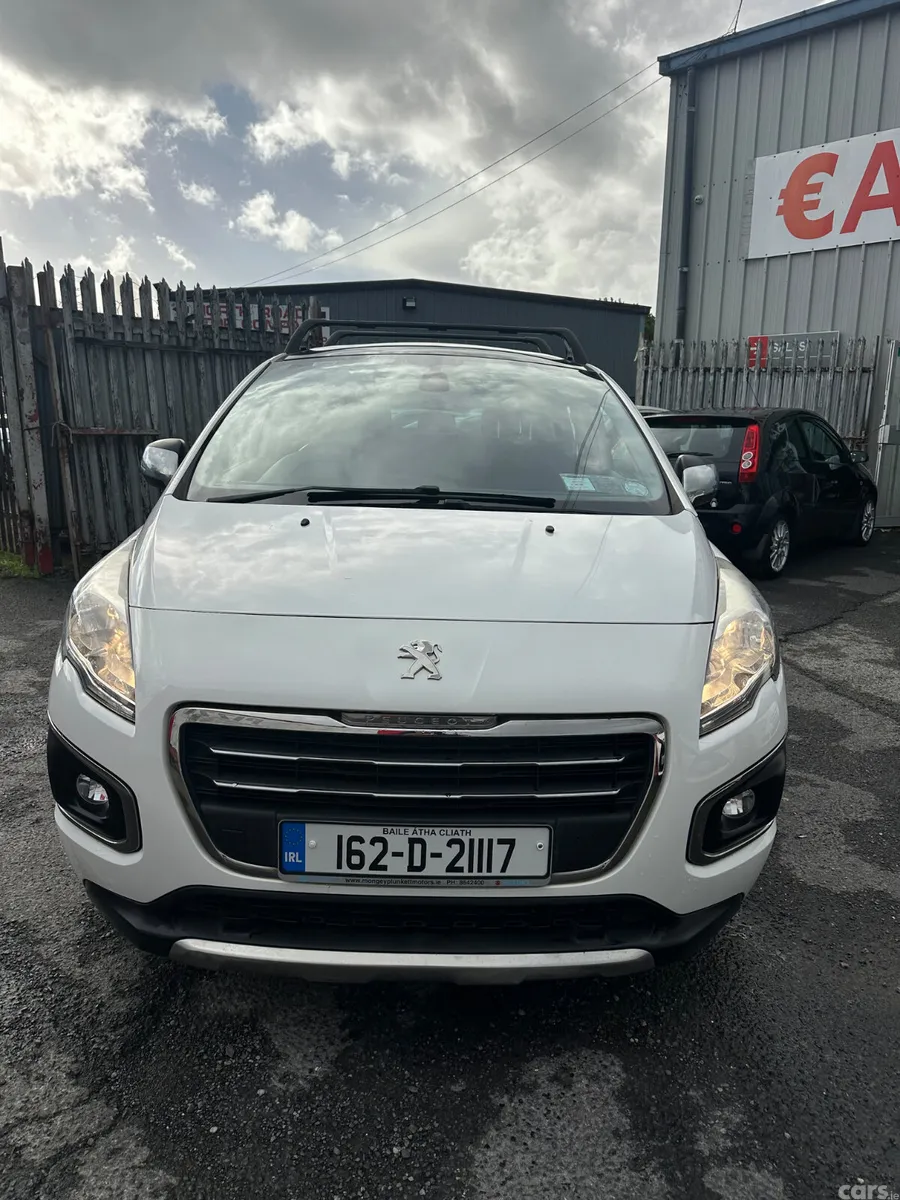 Peugeot 3008 SUV, Diesel, 2016, White