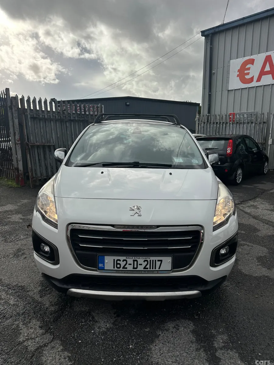 Peugeot 3008 SUV, Diesel, 2016, White