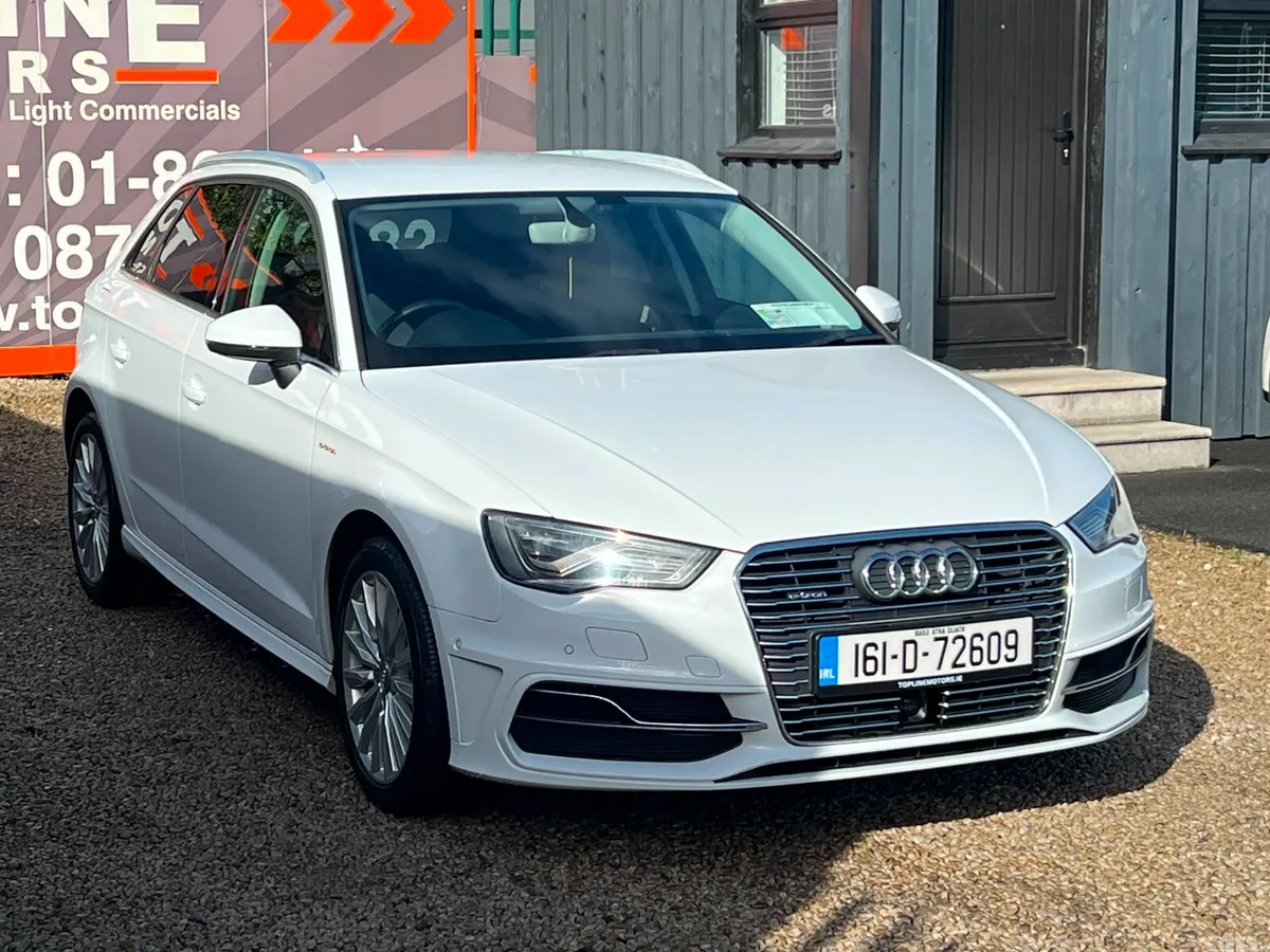 Audi A3 Coupe, Petrol Plug-in Hybrid, 2016, White