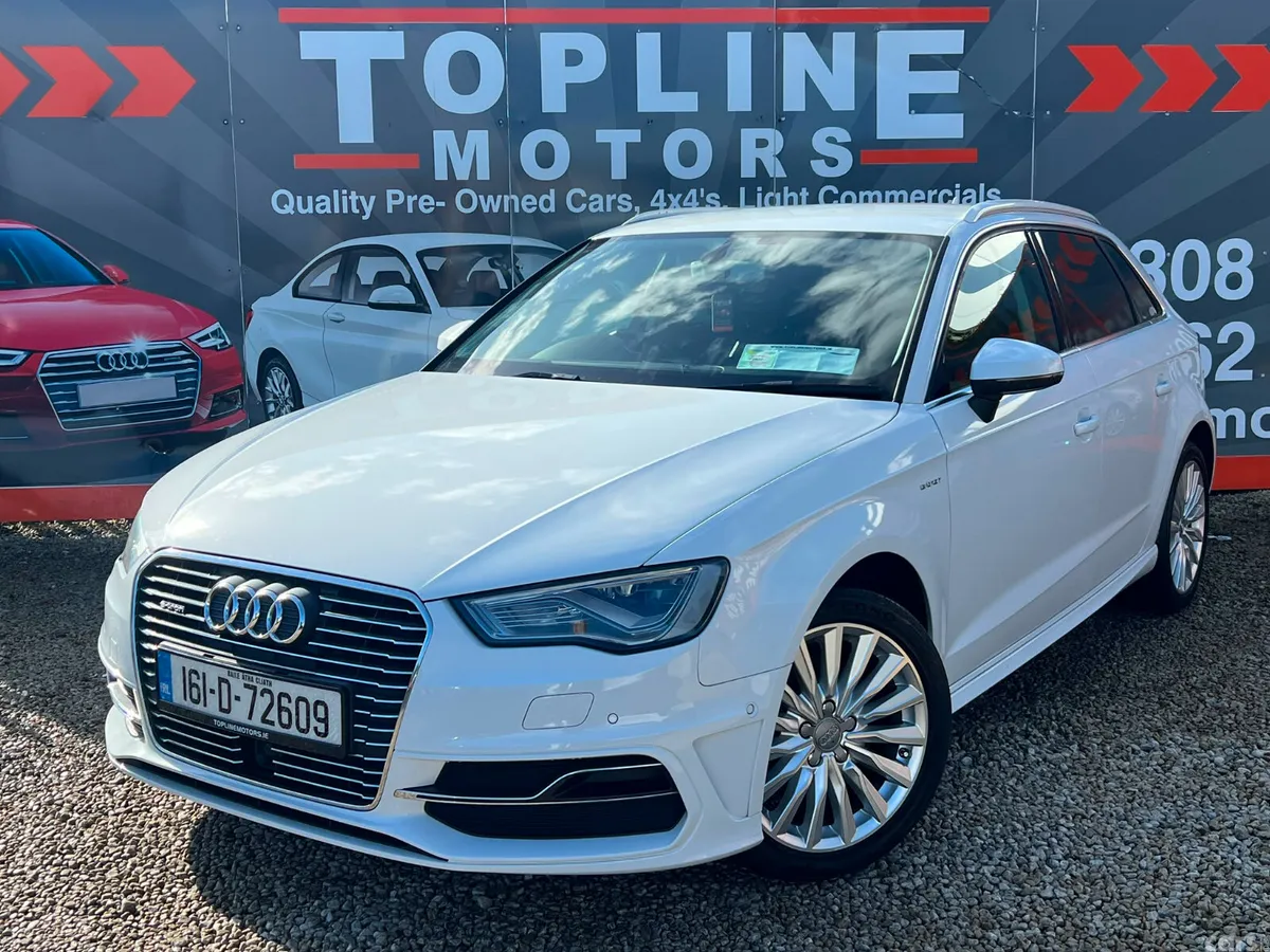 Audi A3 Coupe, Petrol Plug-in Hybrid, 2016, White