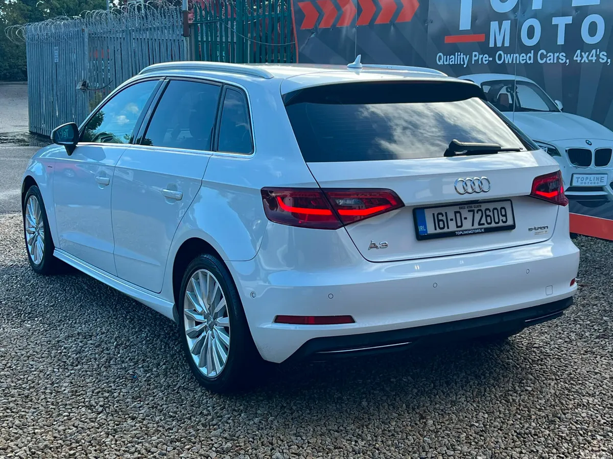 Audi A3 Coupe, Petrol Plug-in Hybrid, 2016, White