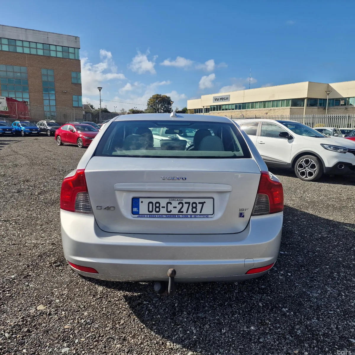 Volvo S40 Saloon, Petrol, 2008, Silver