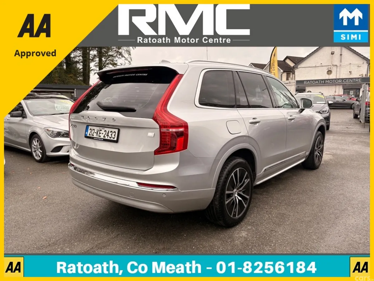 Volvo XC90 SUV, Petrol Plug-in Hybrid, 2021, Silver