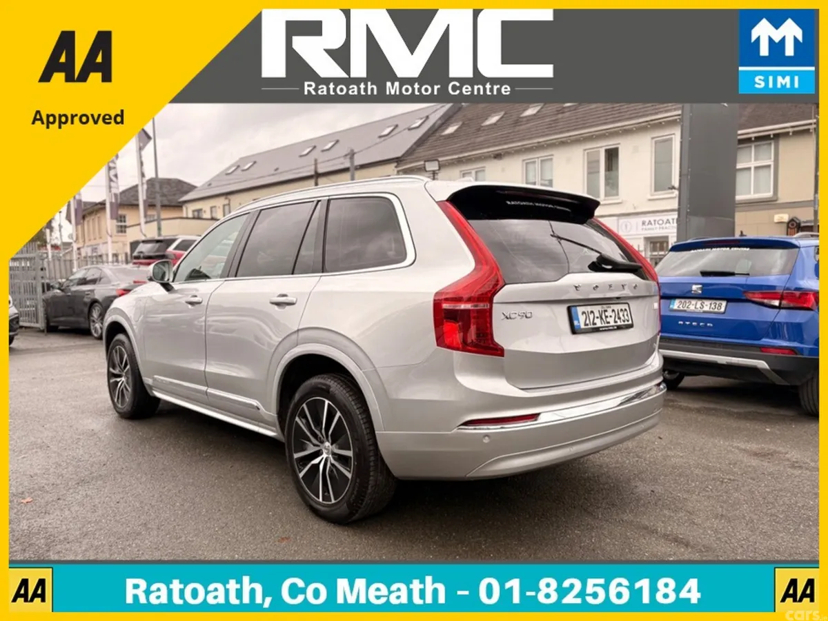 Volvo XC90 SUV, Petrol Plug-in Hybrid, 2021, Silver