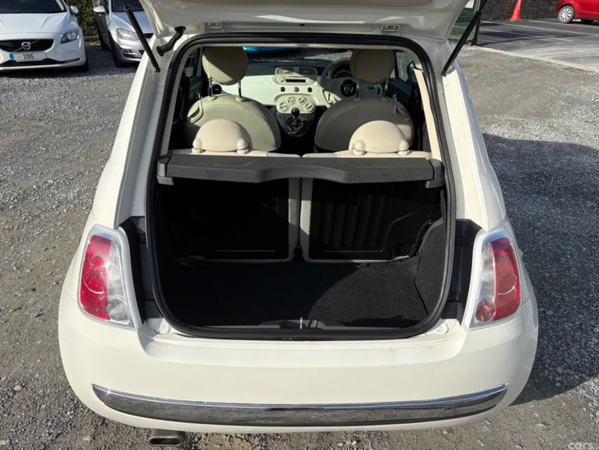 Fiat 500 Hatchback, Petrol, 2015, White