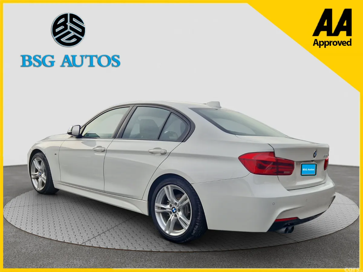 BMW 3-Series Saloon, Petrol, 2017, White