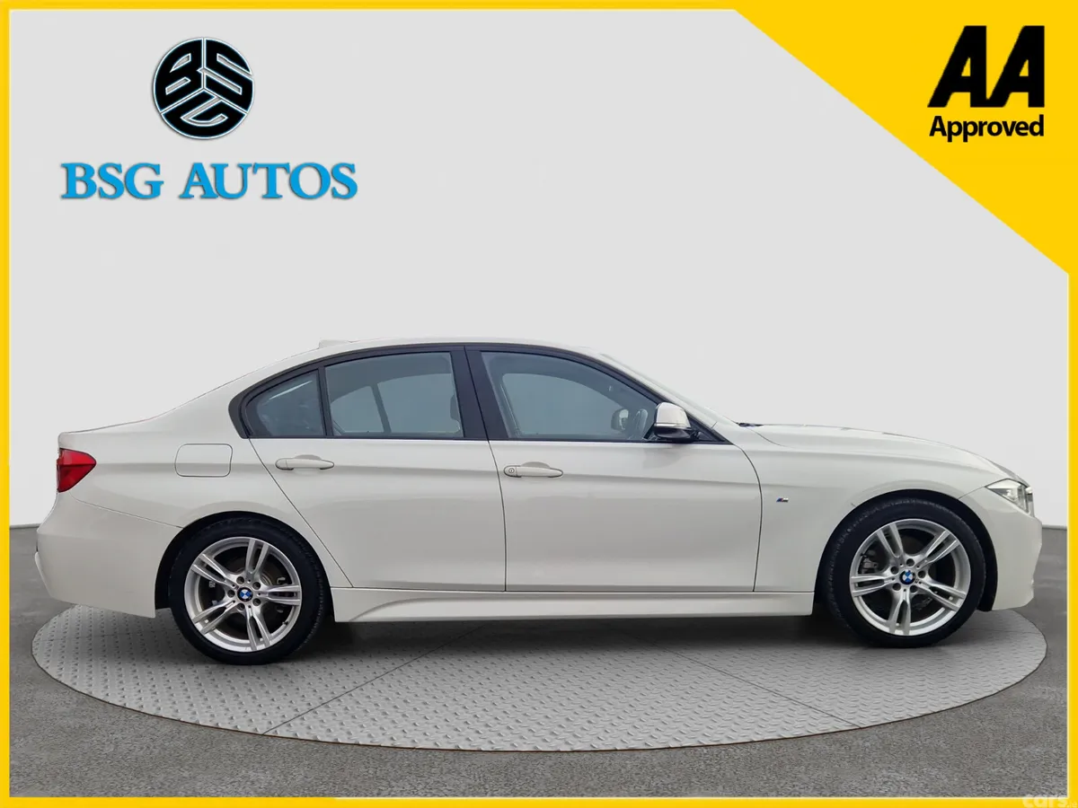 BMW 3-Series Saloon, Petrol, 2017, White