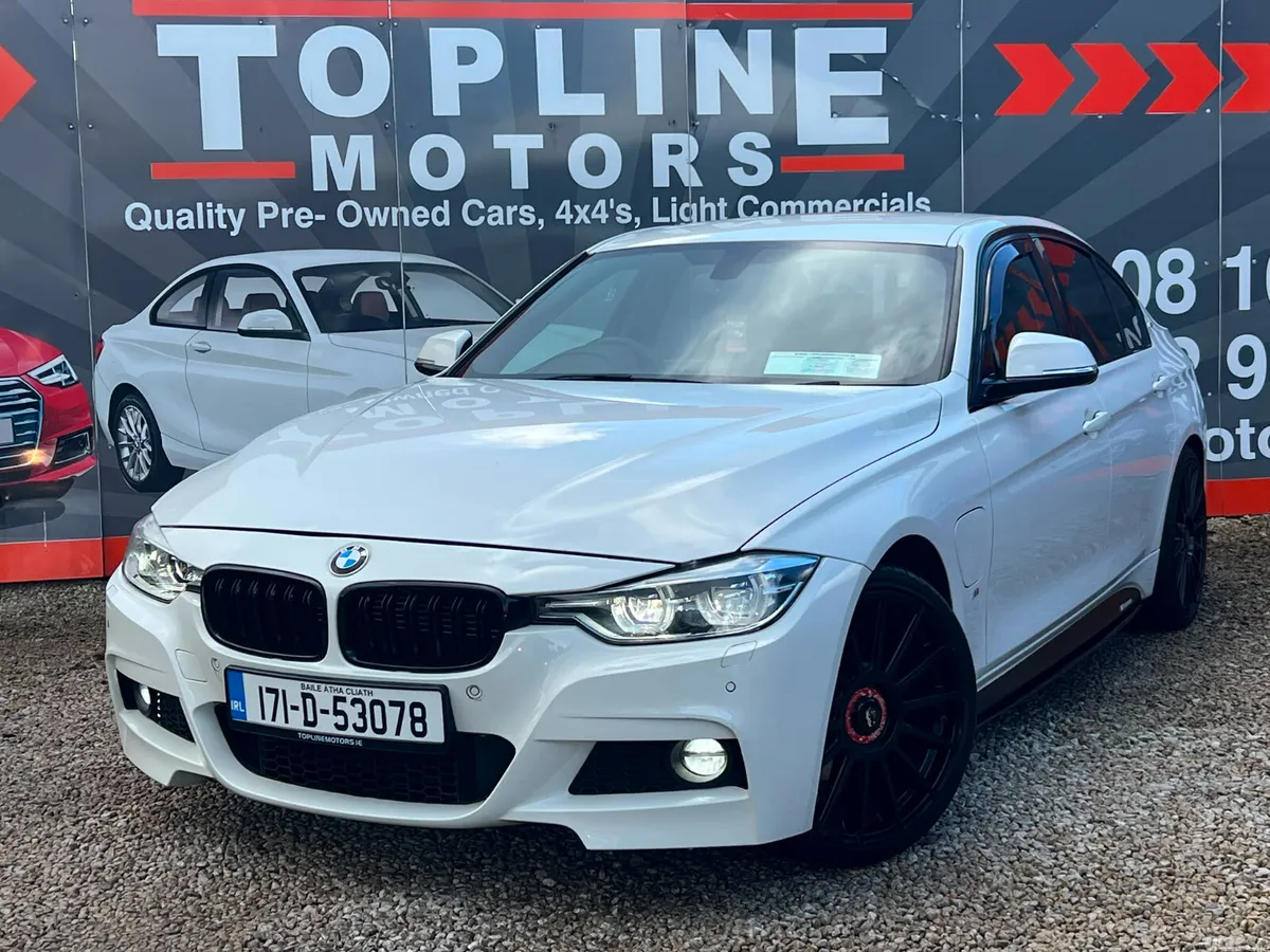 BMW 3-Series Saloon, Petrol Plug-in Hybrid, 2017, White