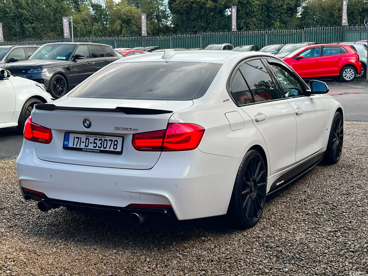 BMW 3-Series Saloon, Petrol Plug-in Hybrid, 2017, White