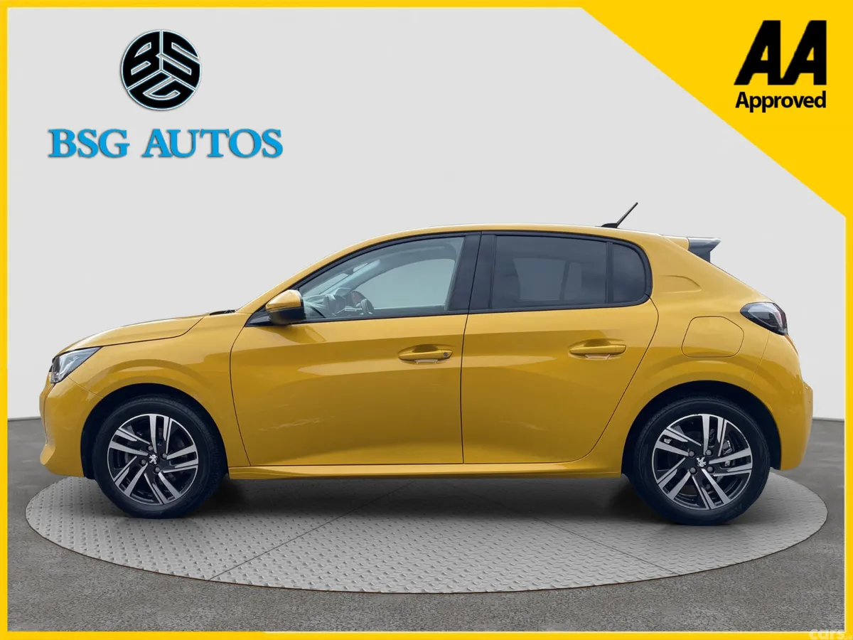 Peugeot 208 Hatchback, Petrol, 2021, Yellow