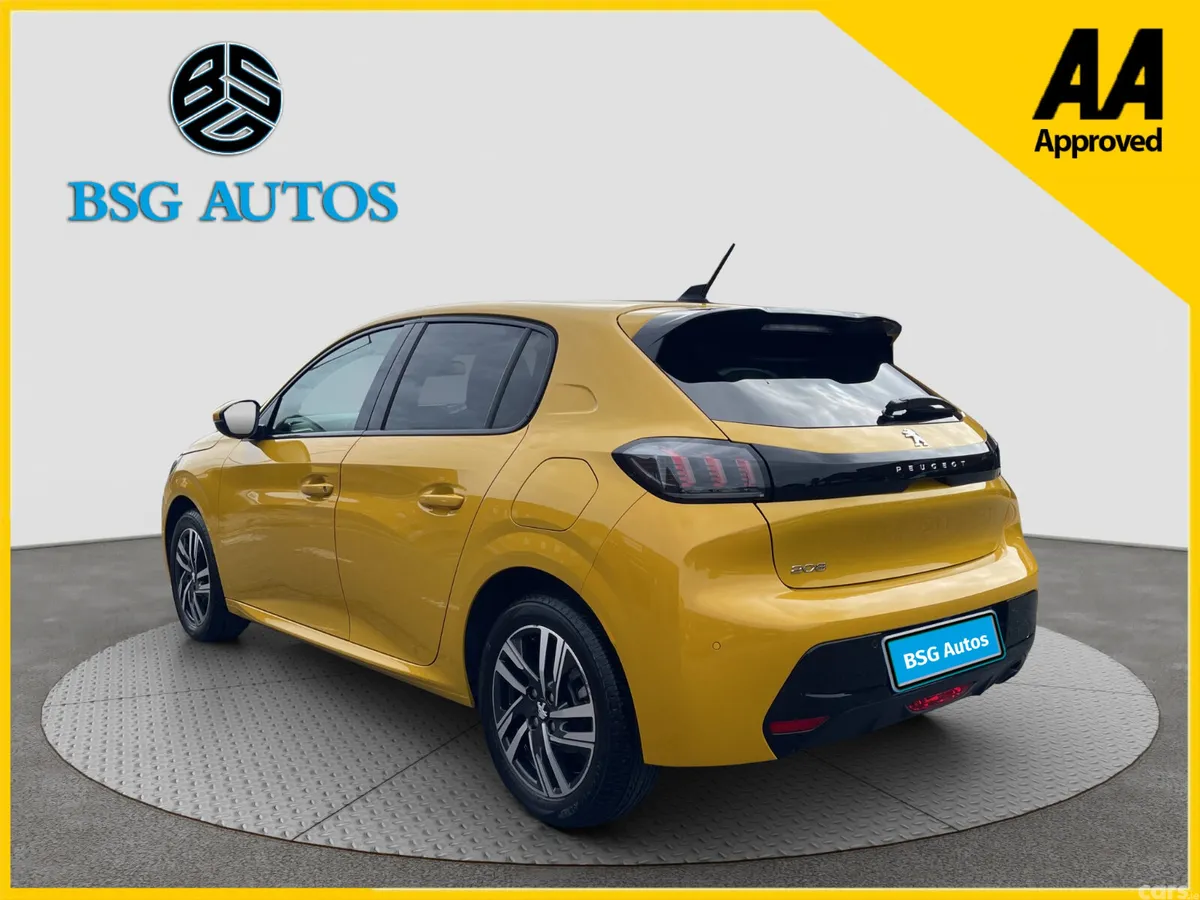 Peugeot 208 Hatchback, Petrol, 2021, Yellow