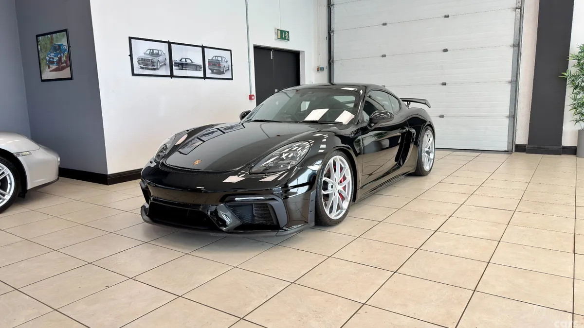 Porsche 718 Coupe, Petrol, 2022, Black