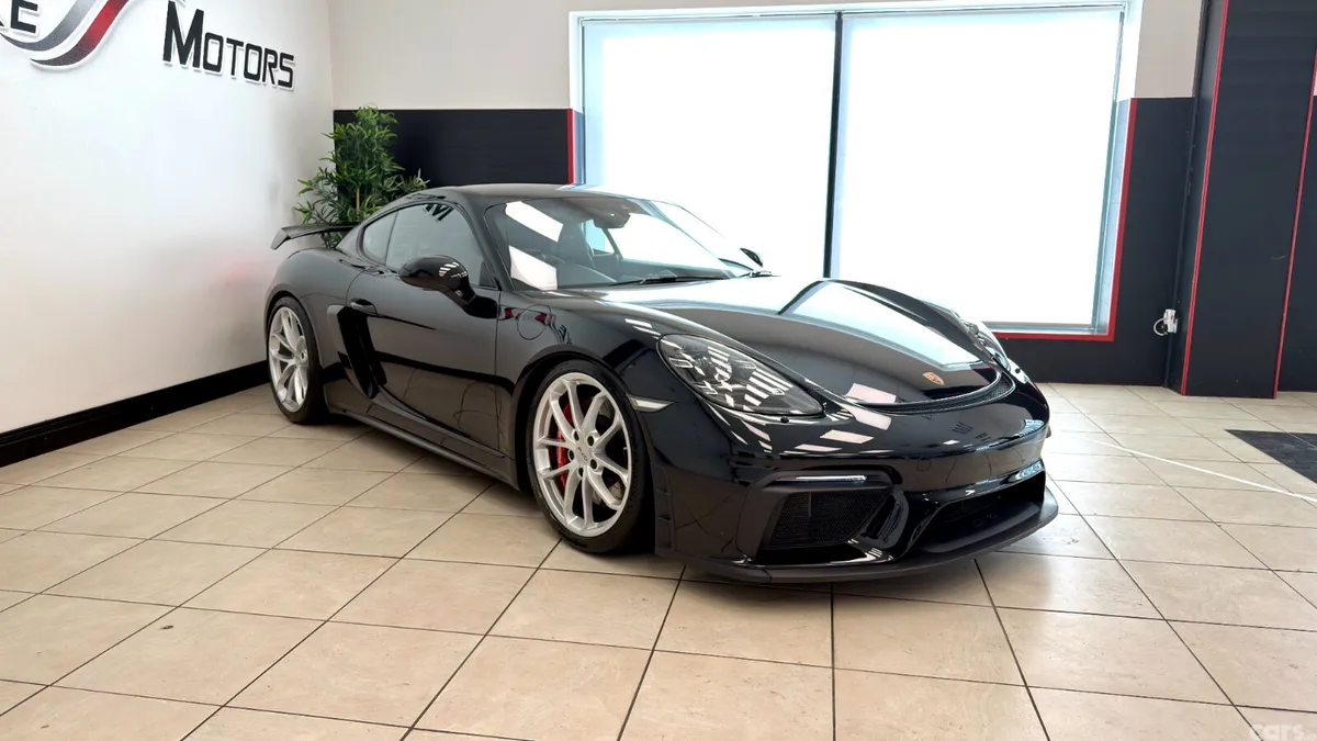 Porsche 718 Coupe, Petrol, 2022, Black