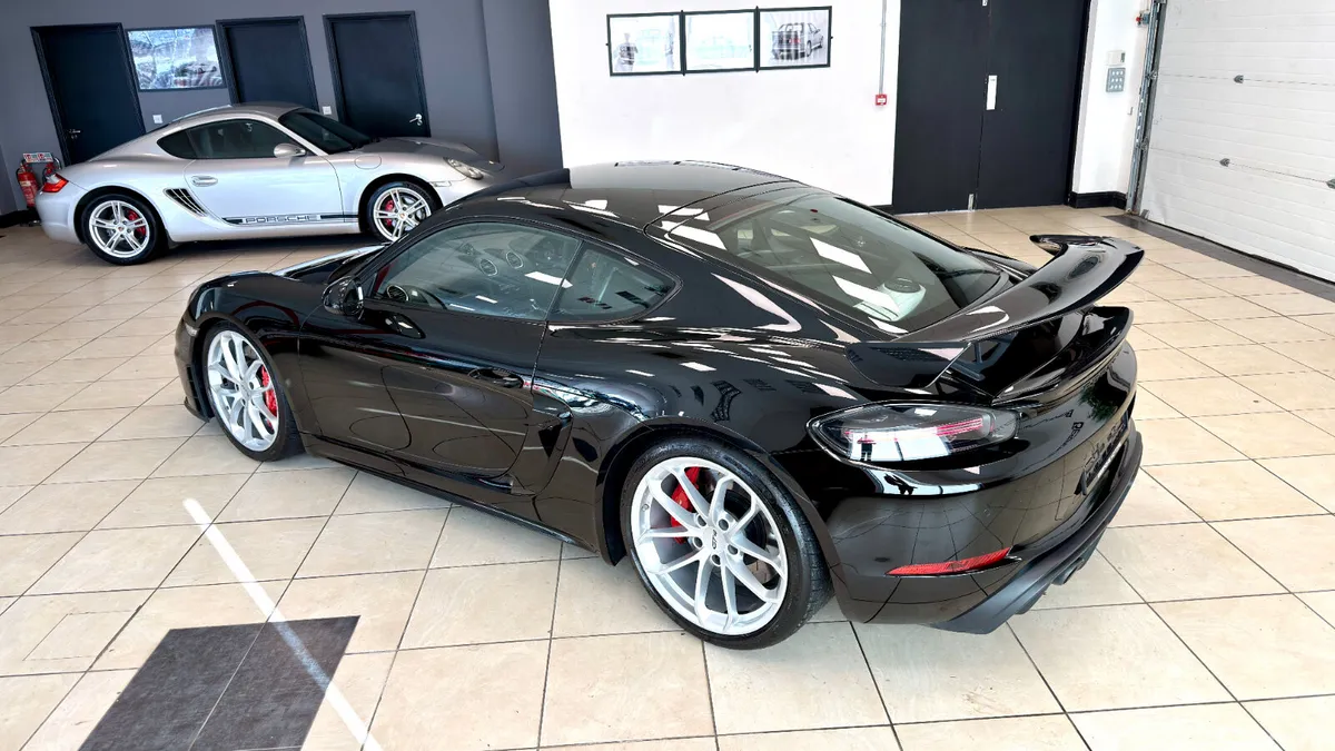 Porsche 718 Coupe, Petrol, 2022, Black