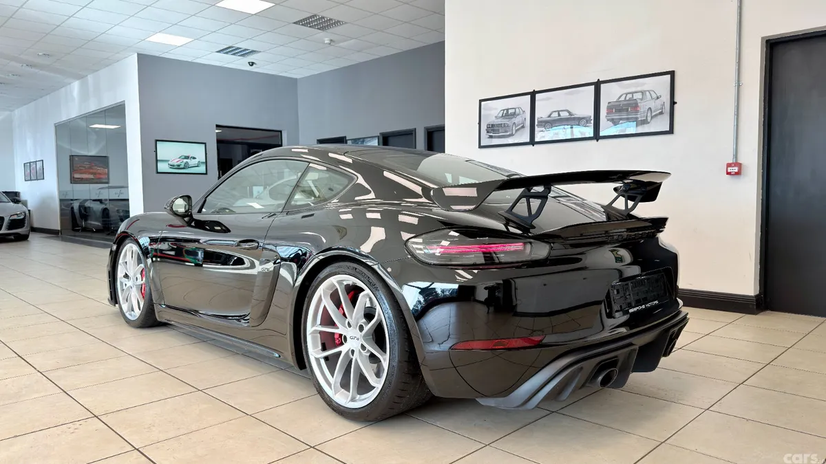 Porsche 718 Coupe, Petrol, 2022, Black