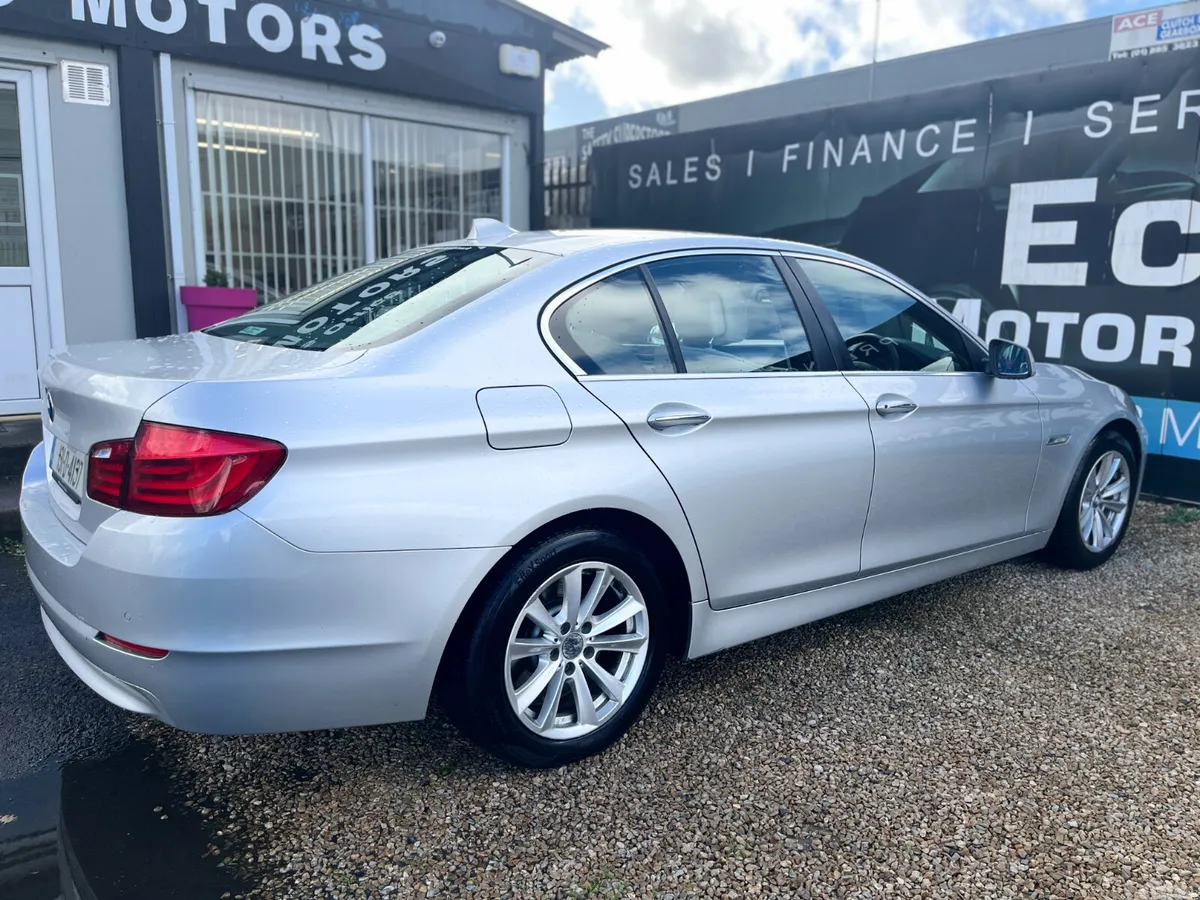 BMW 5-Series Saloon, Diesel, 2013, Silver