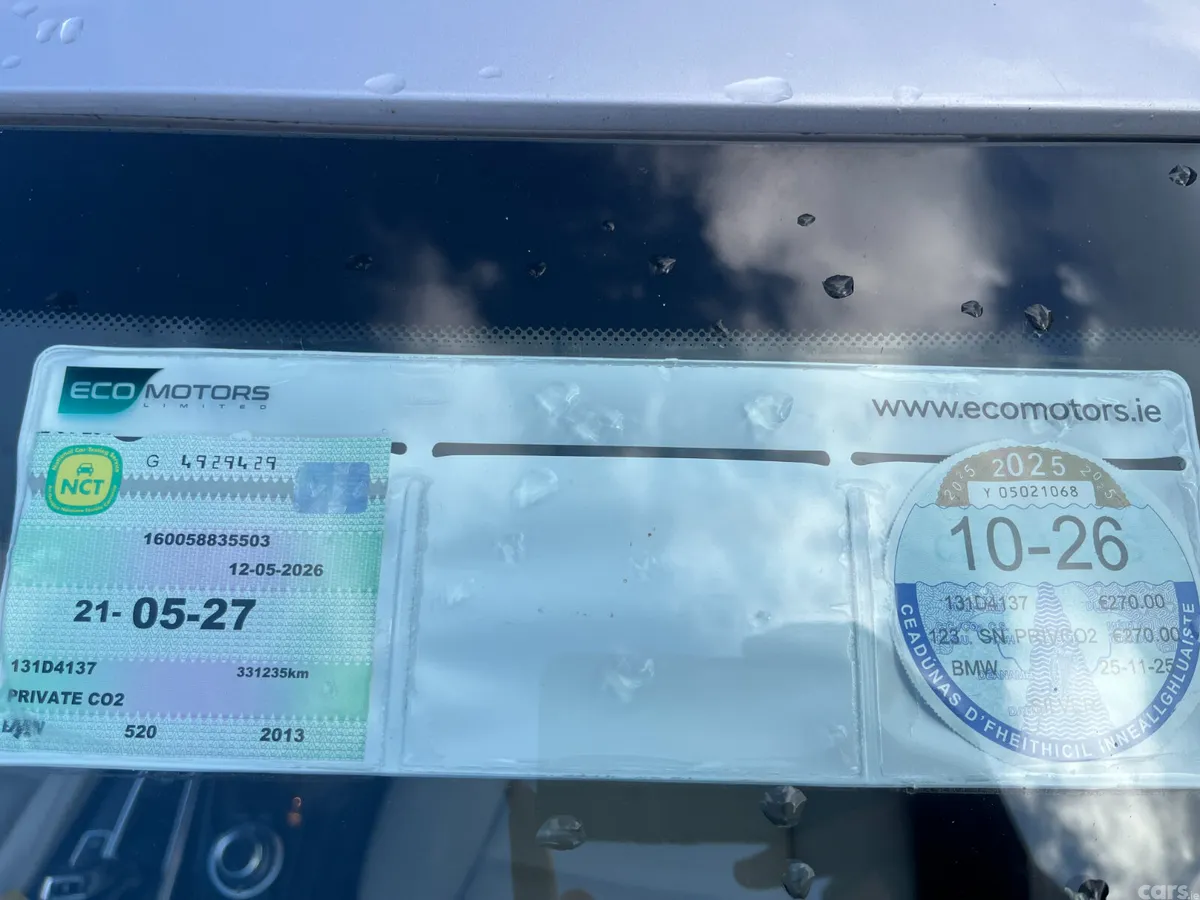 BMW 5-Series Saloon, Diesel, 2013, Silver