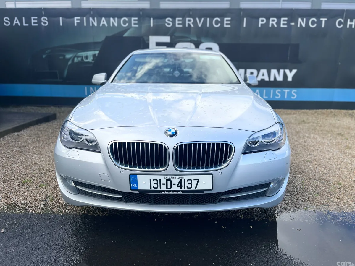 BMW 5-Series Saloon, Diesel, 2013, Silver