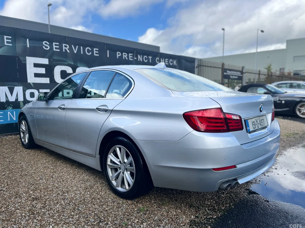 BMW 5-Series Saloon, Diesel, 2013, Silver