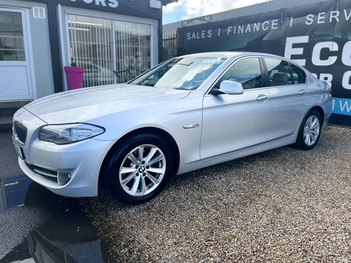 BMW 5-Series Saloon, Diesel, 2013, Silver