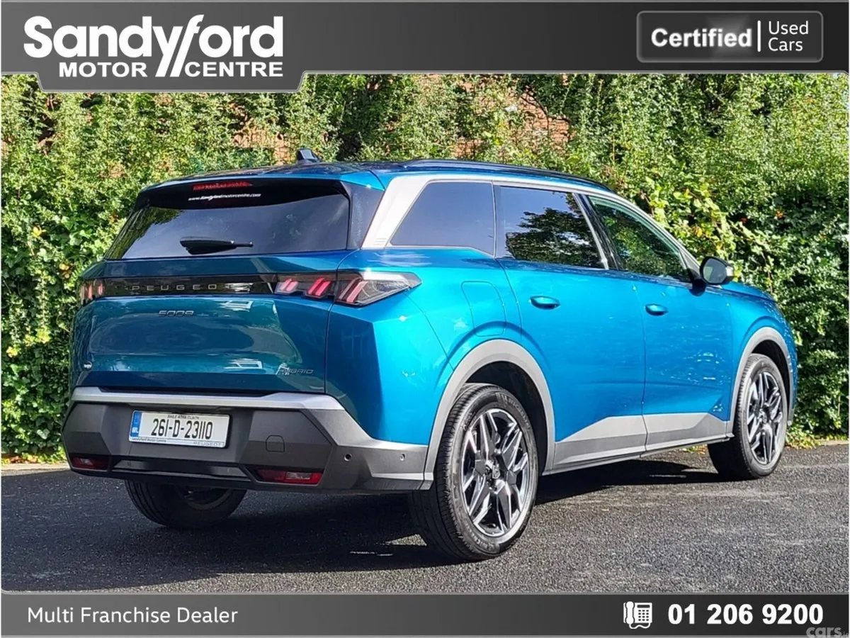 Peugeot 5008 SUV, Petrol, 2026, Blue