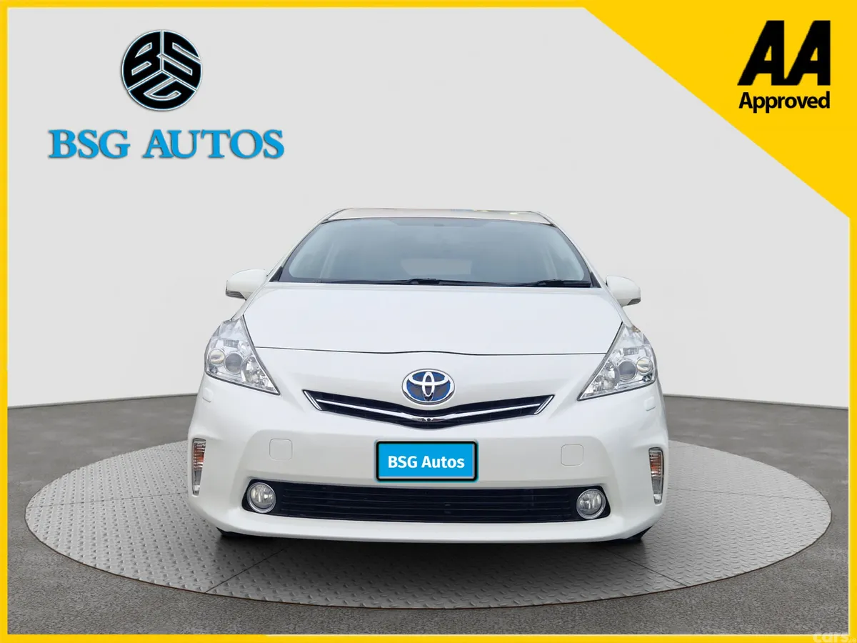 Toyota Prius MPV, Petrol Hybrid, 2013, White