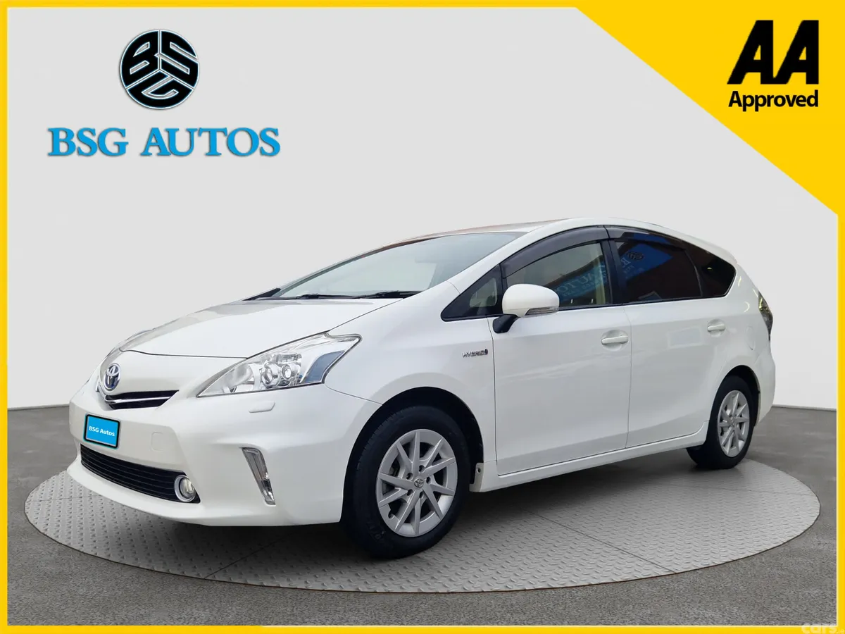 Toyota Prius MPV, Petrol Hybrid, 2013, White