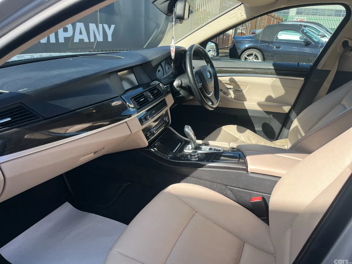 BMW 5-Series Saloon, Diesel, 2013, Silver