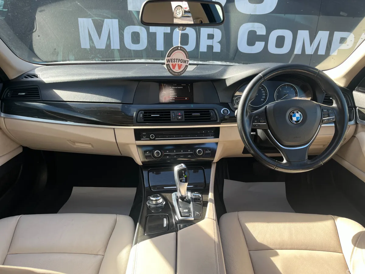 BMW 5-Series Saloon, Diesel, 2013, Silver