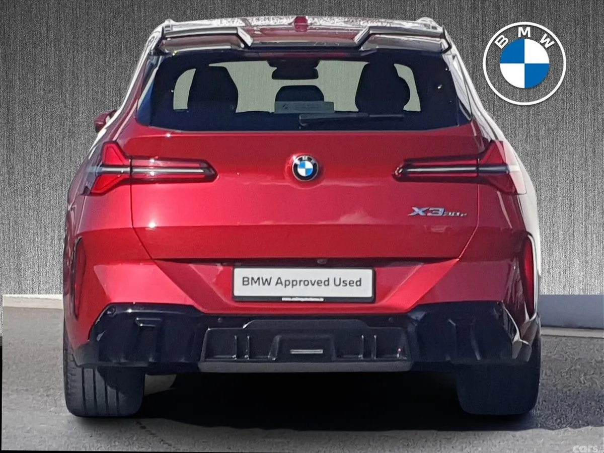 BMW X3 SUV, Petrol Plug-in Hybrid, 2026, Red