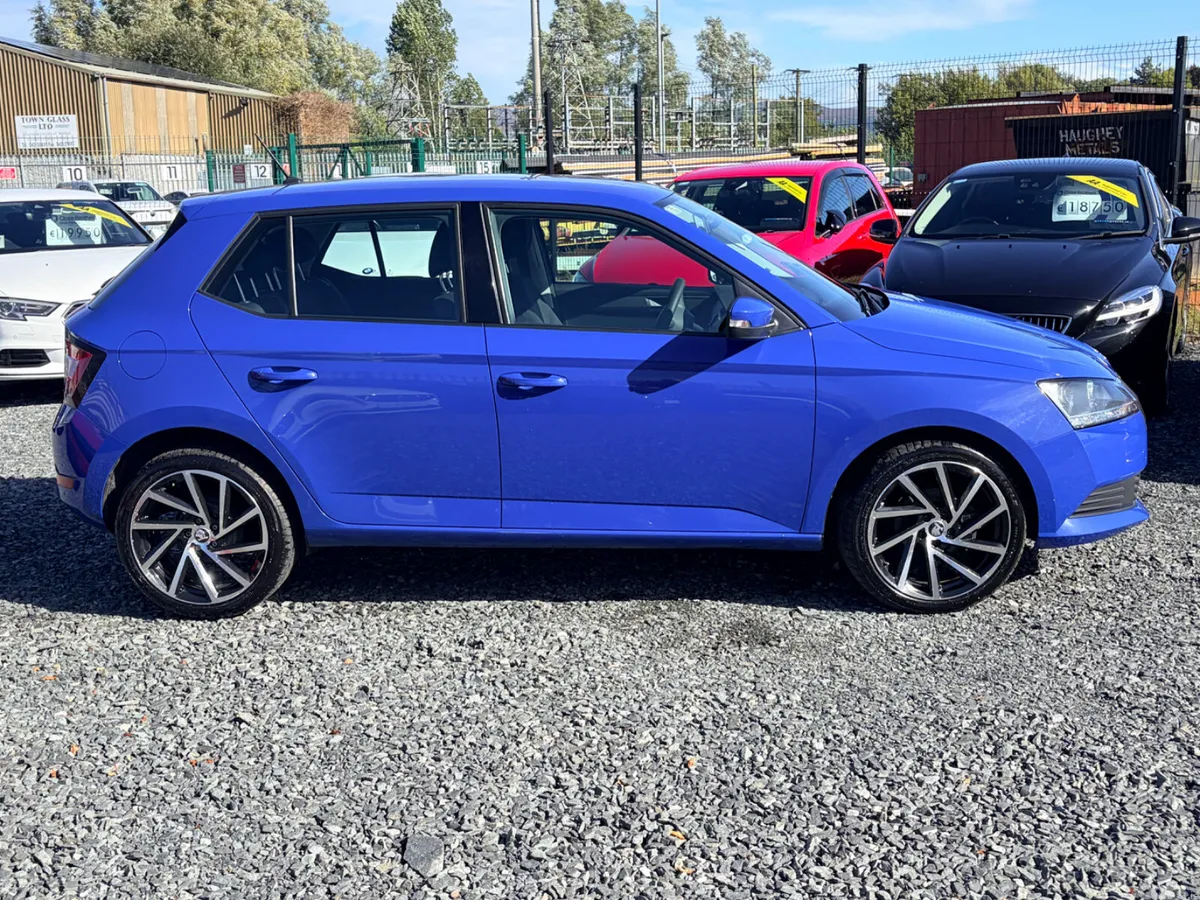 Skoda Fabia Hatchback, Petrol, 2021, Blue